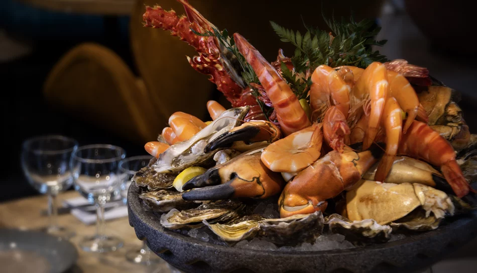 L'ambiance des Halles - plateau de fruits de mer
