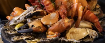 L'ambiance des Halles - plateau de fruits de mer