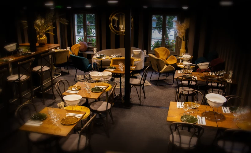 L'ambiance des Halles - salle de restaurant
